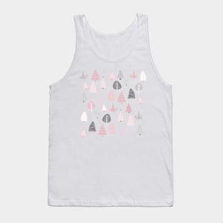 Pink Trees Tank Top